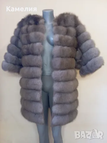 Палто от лисица , снимка 5 - Палта, манта - 49977443