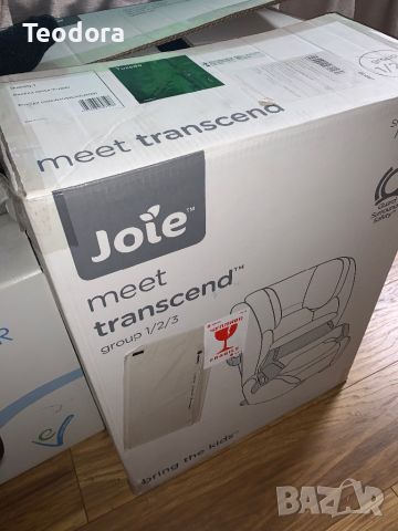 Стол за кола Joie - Transcend, 9-36 kg, Tuxedo, снимка 4 - Столчета за кола и колело - 46391386