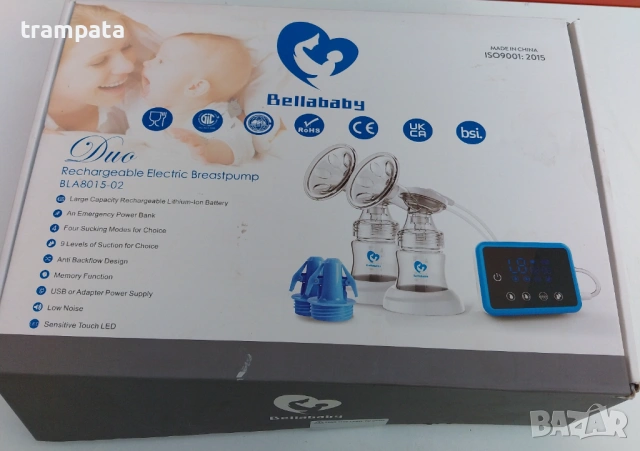 НАЙ ДОБРАТА ОФЕРТА Двойна електрическа помпа за кърма Ballababy 