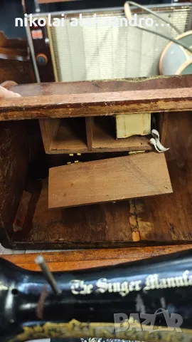 шевна машина сингер 1913, снимка 9 - Антикварни и старинни предмети - 49884787
