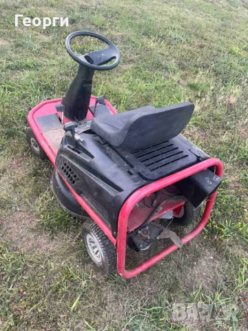 тракторна косачка Rider 60E, с мотор Briggs & Stratton 850,  190 куб.м., снимка 5 - Градинска техника - 50814355