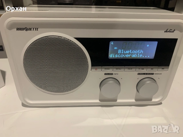 Чисто НОВО Дигитално Радио Radionette Solist – DAB+/FM/Bluetooth/NFC, снимка 7 - Други - 54117972