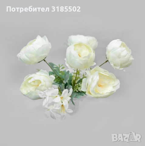 Изкуствени букети с божури – Елегантна и вечна красота за всяко пространство, снимка 8 - Изкуствени цветя - 51227825