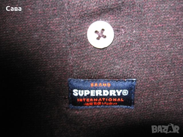 Ватирана блуза SUPERDRY  мъжка,С-М, снимка 3 - Блузи - 45306313