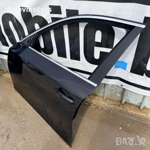 Предна лява врата черна от BMW E60, БМВ 520 Е60 2.2I, снимка 3 - Части - 54080801