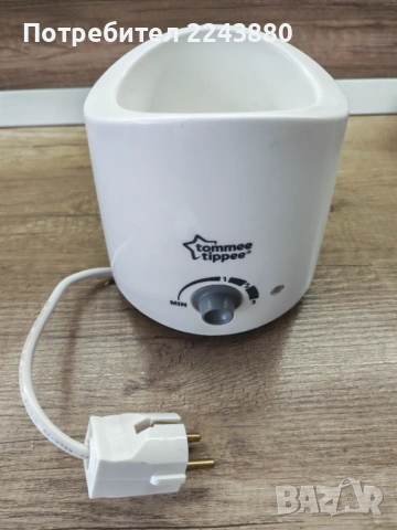 Продавам в добро състояние електрически нагревател Tommee Tippee за шишета и бурканчета, снимка 2 - Други - 53138037