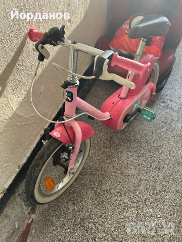 Детско колело 12 цола + помощни колела, снимка 3 - Детски велосипеди, триколки и коли - 53160806