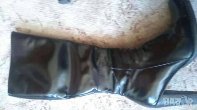 Ботуши естествена кожа, лак