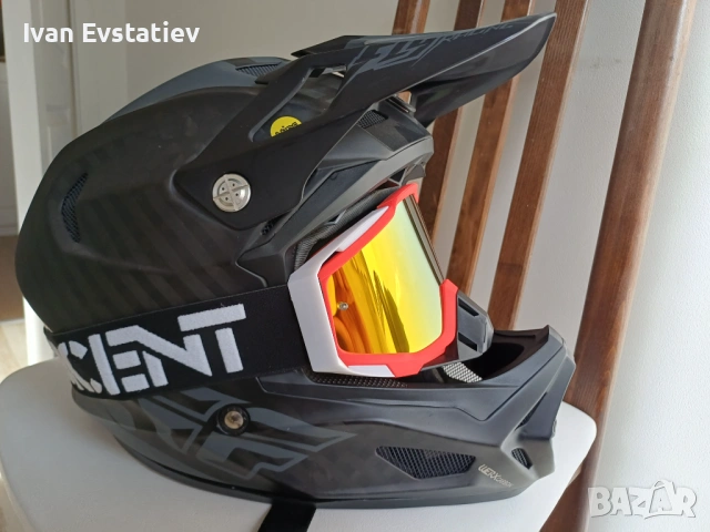 Мотокрос МБ каска Fly racing , снимка 7 - Спортна екипировка - 54158602