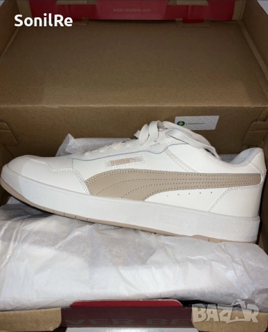 Елегантни кожени обувки Puma с мемори пяна, снимка 3 - Спортно елегантни обувки - 51951026