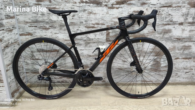 DEMO карбонов шосеен велосипед KTM Revelator Alto Elite Disc 105 Di2 Mavic | 52