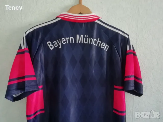 Bayern Munich Adidas 1997/1998/1999 оригинална тениска фланелка Байерн Мюнхен размер L, снимка 3 - Тениски - 50043037