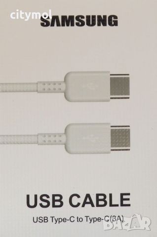 USB C to USB C Data/Charging Cable 60W - EP-DG980, снимка 2 - USB кабели - 45984114