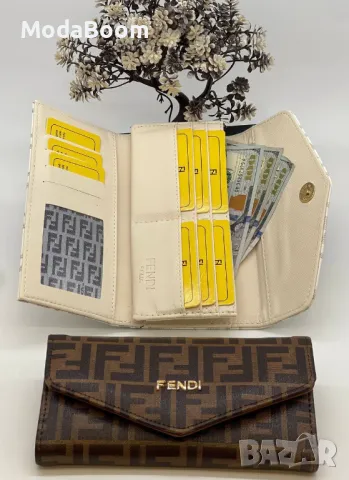 Fendi дамски портмонета различни цветове , снимка 4 - Портфейли, портмонета - 48241645