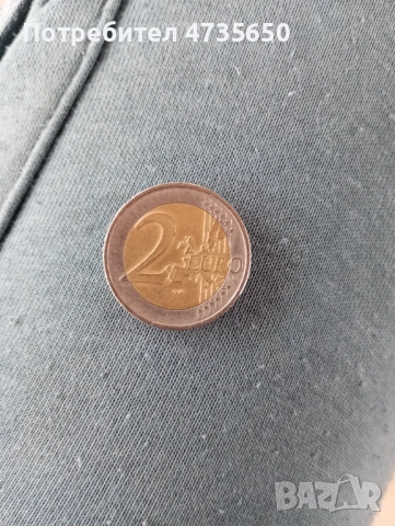 Евро монета от 2евро Гръцка 2002 S 