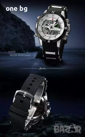 Оригинален японски часовник Shark , снимка 5 - Мъжки - 53775473