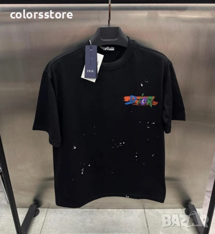 Мъжка Черна тениска Cristian Dior/IM87x