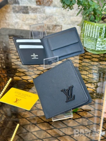 портмонета от естествена кожа louis vuitton , снимка 2 - Портфейли, портмонета - 51318180