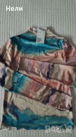 НОВА ДАМСКА БЛУЗА, снимка 2 - Блузи с дълъг ръкав и пуловери - 46445986