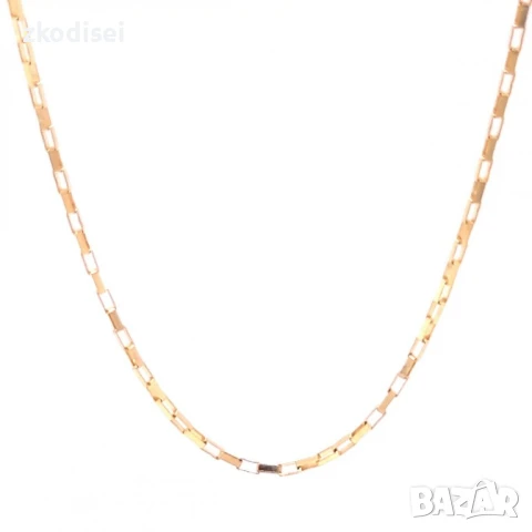 Златен синджир 2,56гр. 36,0см. 14кр. проба:585 модел:32116-4, снимка 2 - Колиета, медальони, синджири - 50656563