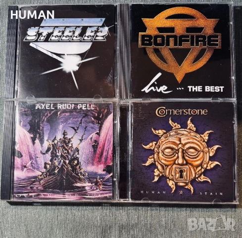 Axel Rudi Pell - Steeler - Cornerstone - Bonfire, снимка 14 - CD дискове - 51545091
