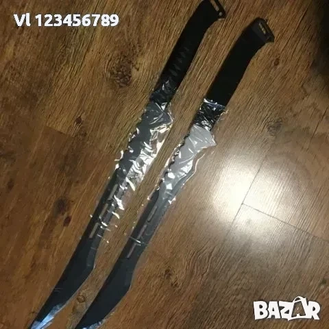Катана Меч Два броя комплект SW-36 Katana с калъф Нинджа Мачете , снимка 2 - Ножове - 53950627