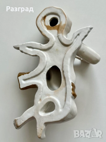 Винтидж порцеланова фигурка за окачване на стена, снимка 6 - Декорация за дома - 51677394