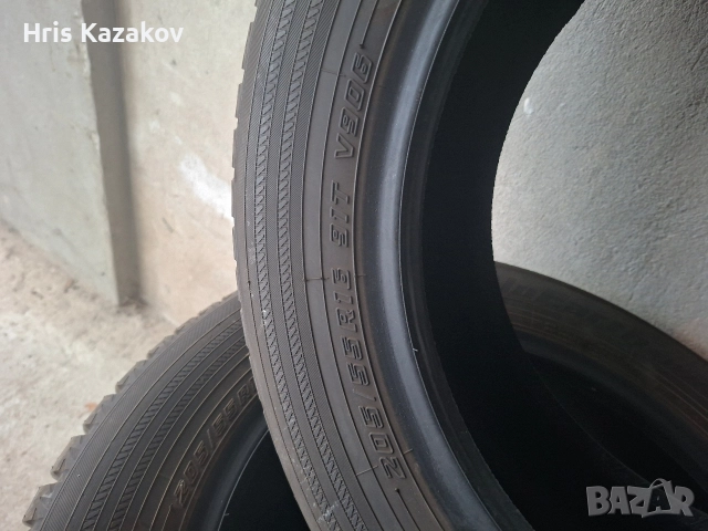 Зимни гуми Yokohama 205/55/16, снимка 3 - Гуми и джанти - 52560522