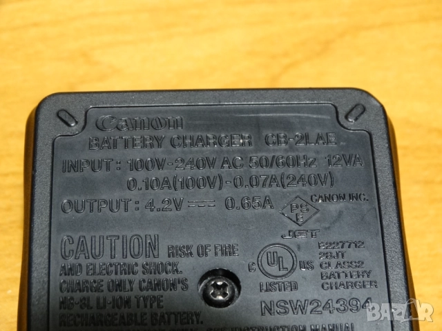 CANON CB-2LAE ..., снимка 3 - Батерии, зарядни - 52333763