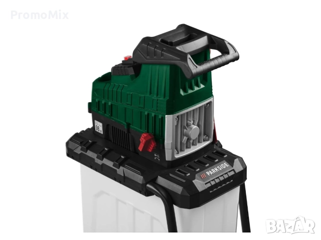 Дробилка за клони Parkside 2800 C3 Клонотрошачка Шредер за клони Роторна дробилка, снимка 5 - Градинска техника - 51641875