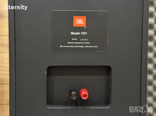 JBL 18TI / Тонколони, снимка 12 - Тонколони - 53126652