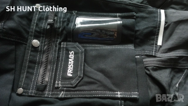 FRISTAD CRAFTSMAN STRETCH TROUSERS 2530 CYD размер 50 / M работен панталон с еластична материя W4-82, снимка 6 - Панталони - 51993721