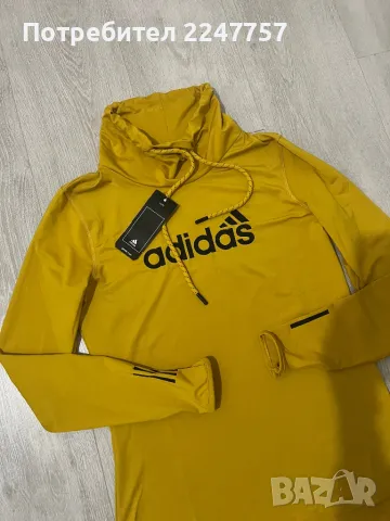 Нов суичър Adidas размер M/L, снимка 1 - Блузи с дълъг ръкав и пуловери - 47434331