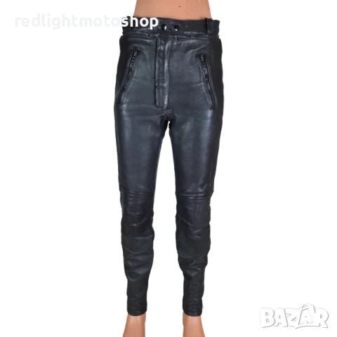 📌 5025 – Hestro Мъжки кожен мото панталон – Размер 46 – 🟩 80 лв