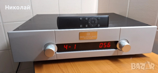 релеен предусилвател/селектор 4входа/2изхода