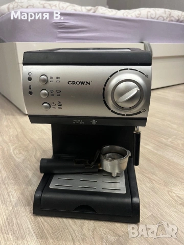 Кафемашина CROWN CEM-1515, снимка 2 - Кафемашини - 53497094
