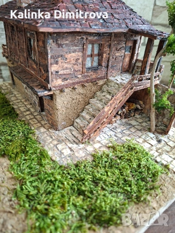 Макет на къща -ръчна изработка., снимка 14 - Други стоки за дома - 53324194