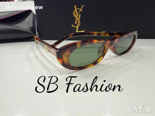 Ysl тигрови очила с лого, снимка 13 - Слънчеви и диоптрични очила - 54100251