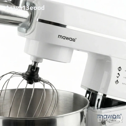 MixMaster 3in1 кухненски робот mawaa®, 1400 W, 10 литра, снимка 5 - Кухненски роботи - 53734511
