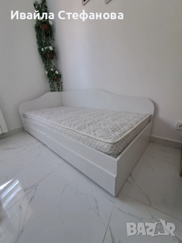 Легло с матрак, снимка 3 - Спални и легла - 51492289