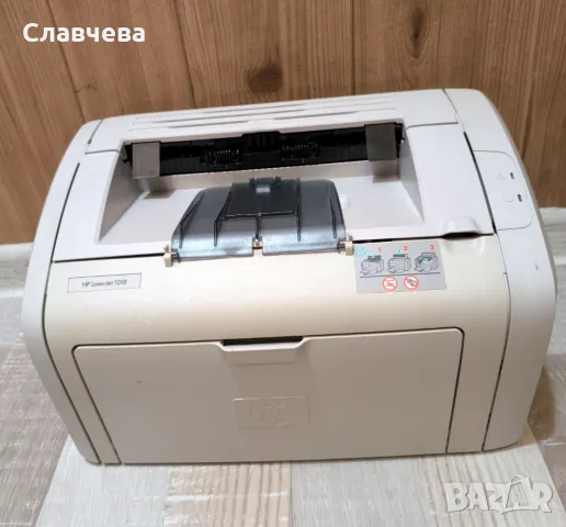 HP LaserJet 1018, снимка 1 - Принтери, копири, скенери - 47468080