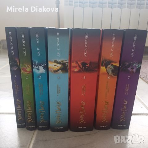 Всички книги от поредицата Хари Потър, снимка 1 - Художествена литература - 45597293