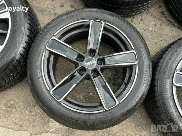 5х112 17 Джанти Golf Touran Caddy Audi A3 Seat Skoda 5x112 ET 48 J 7 Централен отвор 57.1 с втулка, снимка 4 - Аксесоари и консумативи - 50053520