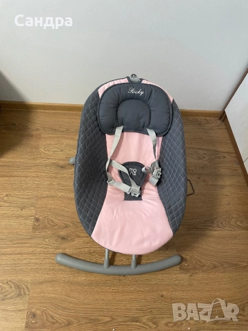 Бебешки шезлонг (ел. люлка), снимка 9 - Детски колички - 53685230