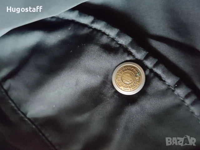 Винтидж оригинално черно бомбър яке на Harley-Davidson Owners Group (HOG)Хл, снимка 4 - Якета - 52315224