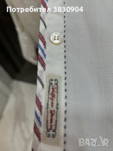 Риза с дълъг ръкав Tommy Hilfiger Denim, размер L, снимка 10 - Ризи - 45387667