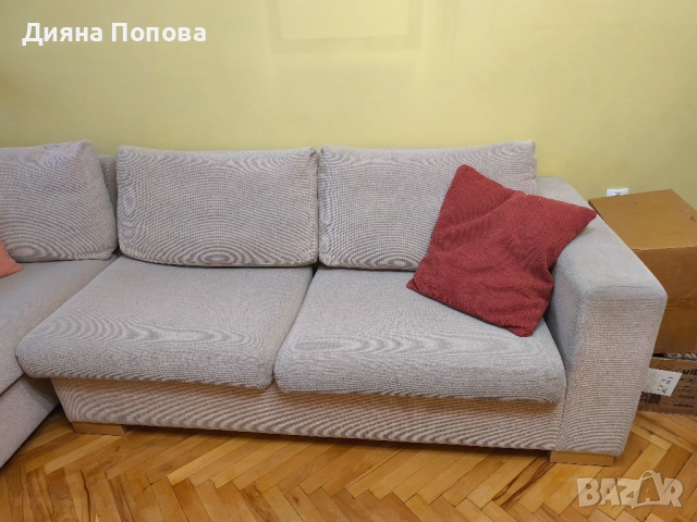Ъглов диван разтегателен , снимка 2 - Дивани и мека мебел - 52099852