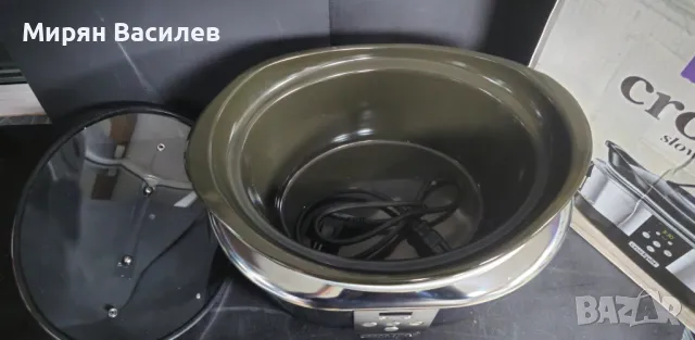 Уред за бавно готвене / Slow cooker Crock-Pot 5.7 л, снимка 3 - Мултикукъри - 48512592