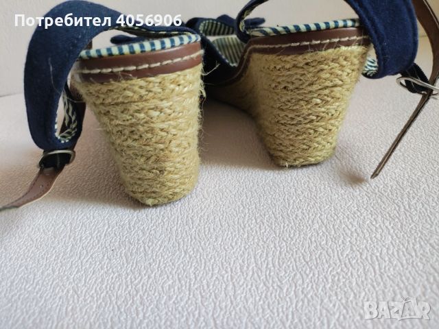 Дамски летни обувки на платформа , снимка 2 - Сандали - 46387365