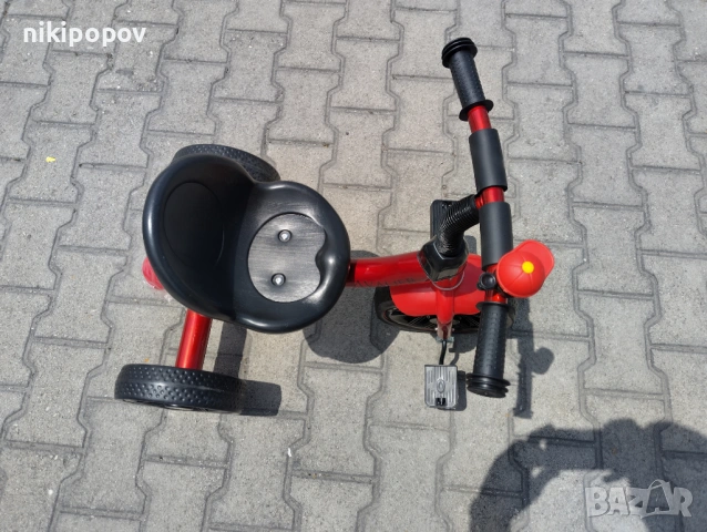 BYOX Триколка Cavalier Lux червен, снимка 9 - Детски велосипеди, триколки и коли - 53564533